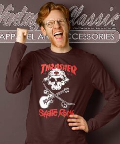 Thrasher Magazine Skate Rock Long Sleeve Tee