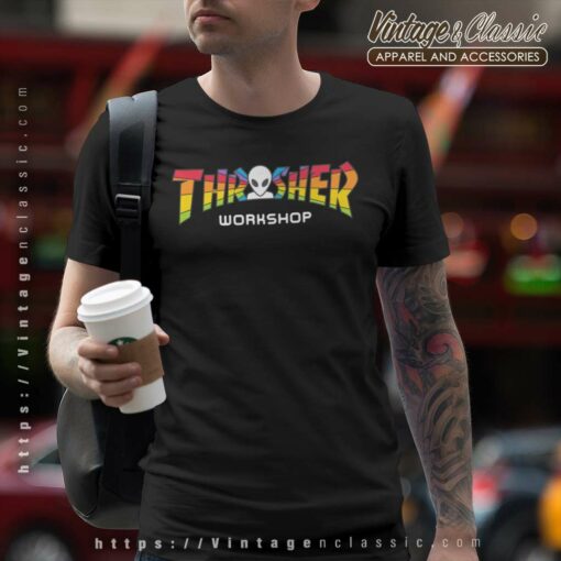 Thrasher Magazine X Aws Spectrum Shirt