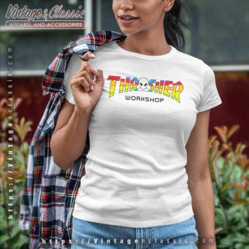 Thrasher Magazine X Aws Spectrum Shirt