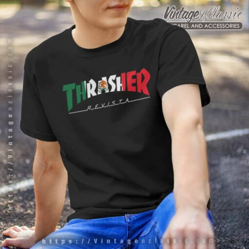 Thrasher Mexico Revista Shirt