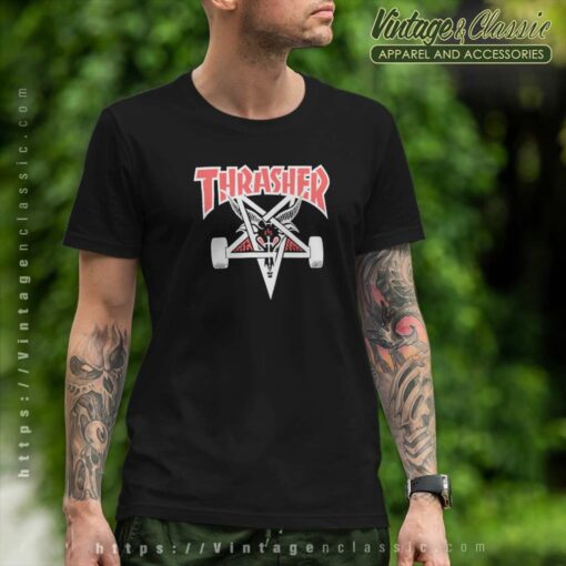 Thrasher Two Tone Skategoat Shirt