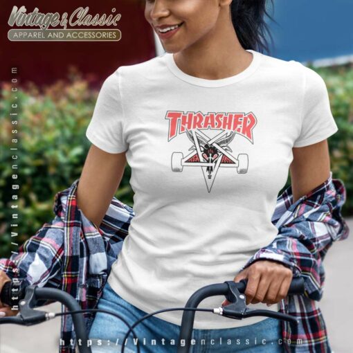 Thrasher Two Tone Skategoat Shirt