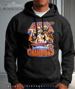 Vintage 1999 New York Knicks Eastern Conference Hoodie