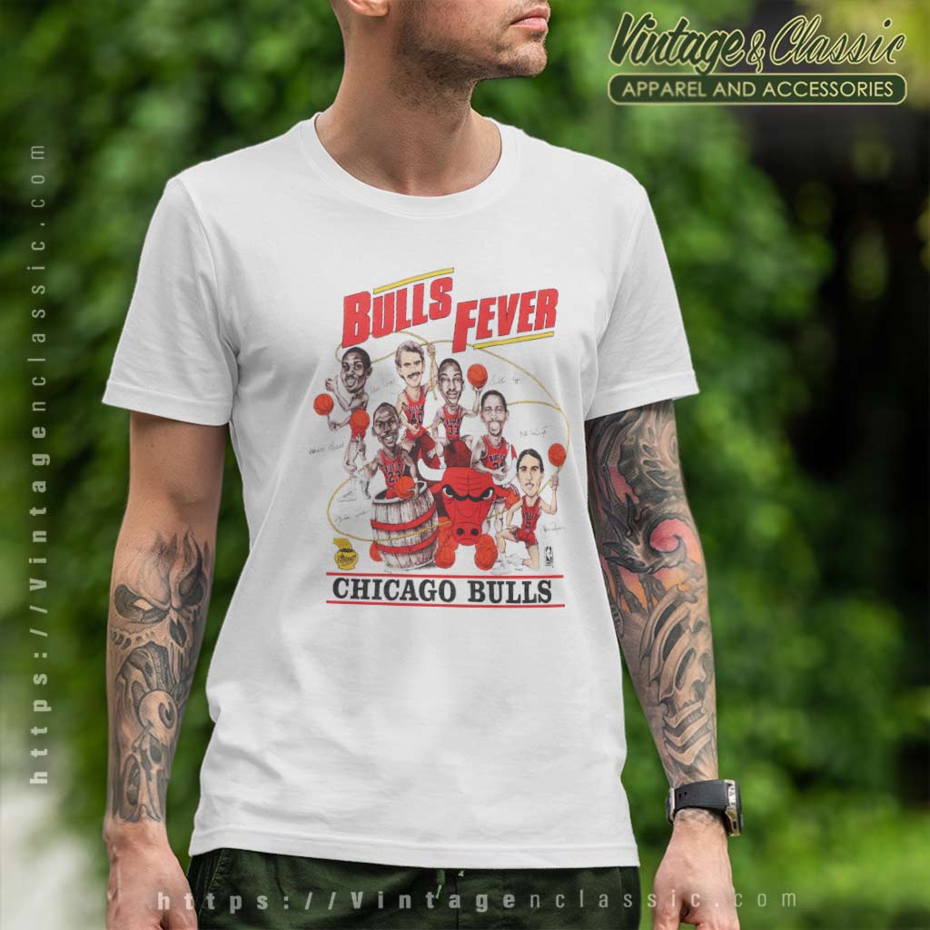 Wyco Vintage 1988 Chicago Bulls Fever NBA Shirt