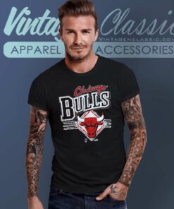 Vintage 90s Chicago Bulls Graphic Single Stitch T Shirt