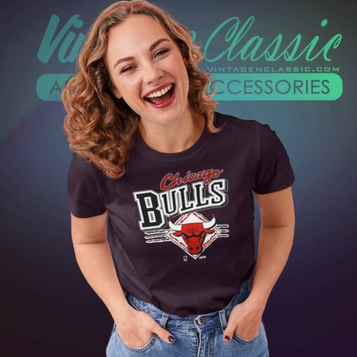 Vintage 90s Chicago Bulls Graphic Single Stitch Shirt