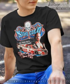 Vintage Nascar Wrestling Steve Austin T Shirt