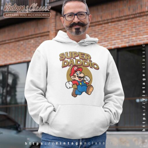 Vintage Super Daddio Mario, Super Dad Shirt