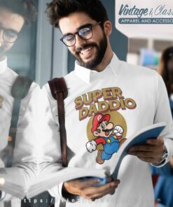 Vintage Super Daddio Mario Super Dad Sweatshirt