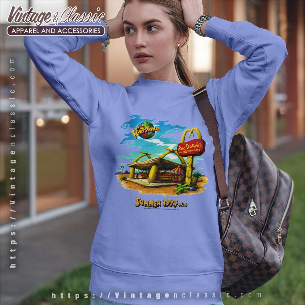 The Flintstones Roc Donalds Summer 1994 Shirt - Vintagenclassic Tee