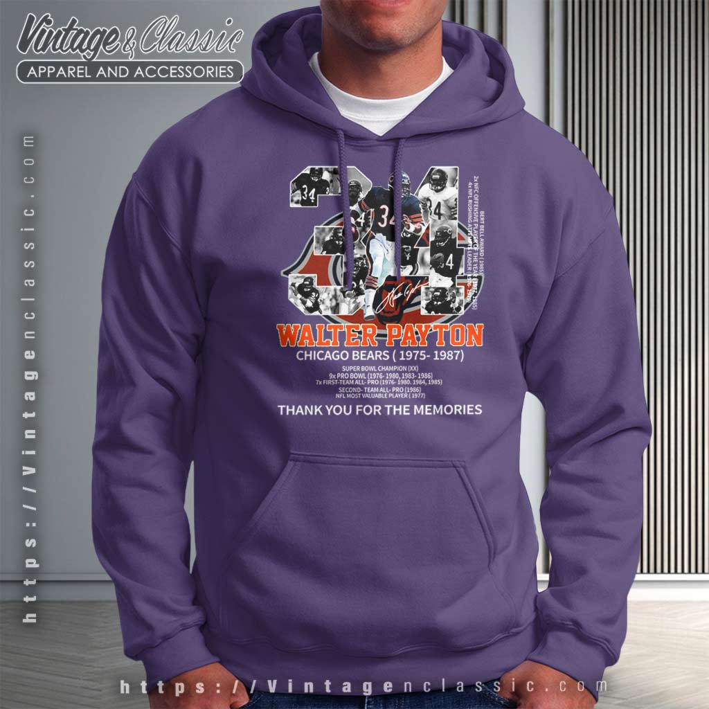 : Walter Payton: Clothing, Shoes & Jewelry