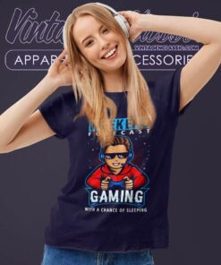 Weekend Forecast Gaming Cool Gamer Teen Boy Video Games Women TShirt