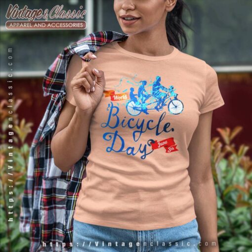 World Bicycle Day June 3th Shirt
