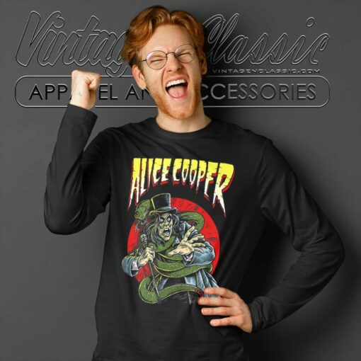 Alice Cooper Comic Book Shirt
