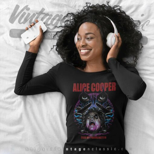 Alice Cooper Shirt Song Feed My Frankenstein