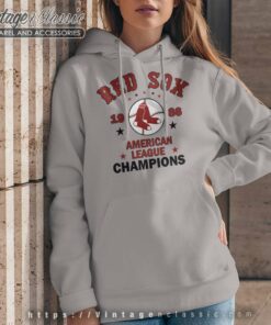 1986 Boston Red Sox American League Champions Logo Hoodie
