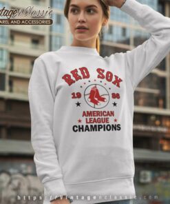 1986 Boston Red Sox American League Champions Logo Sweatshirt