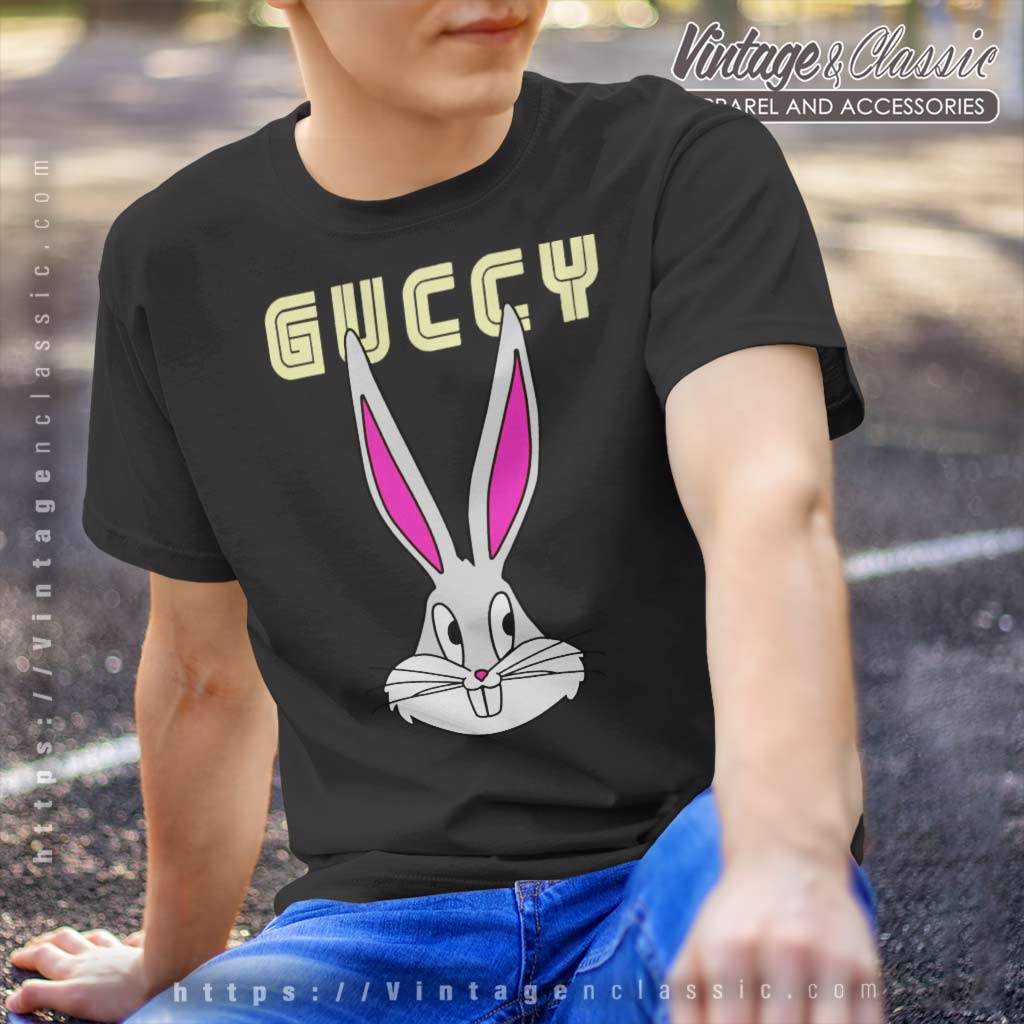 Gucci Bugs Bunny Disney Shirt - Vintagenclassic Tee