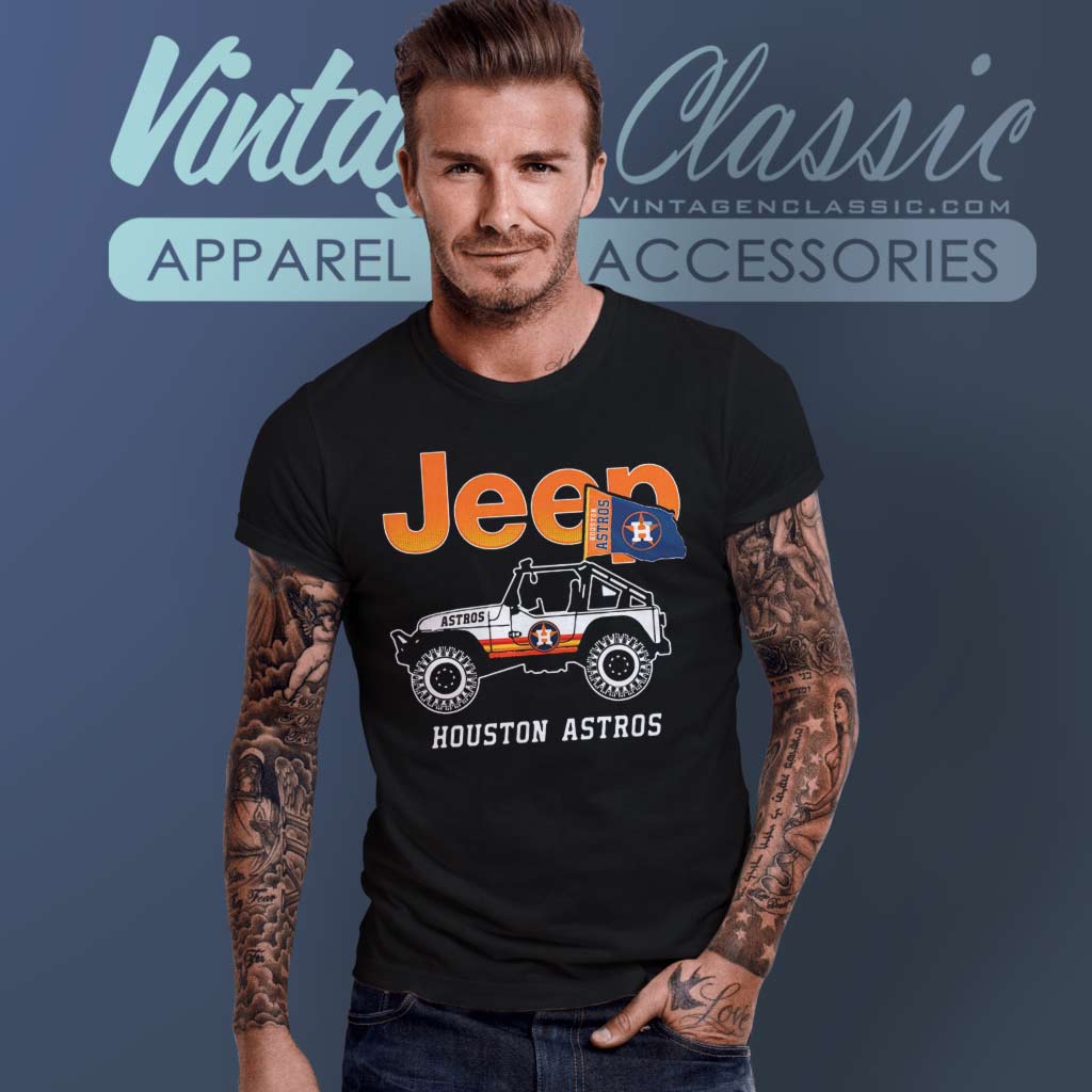 Jeep Houston Astros Shirt - High-Quality Printed Brand