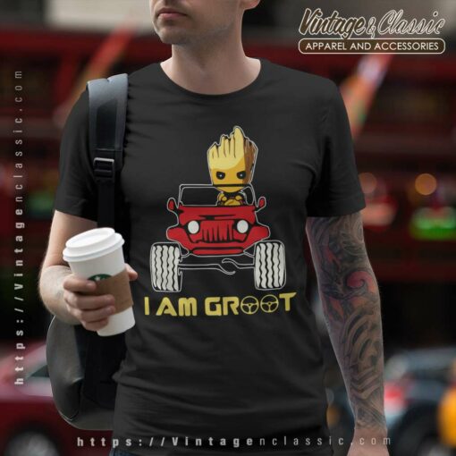 Jeep I Am Groot Shirt