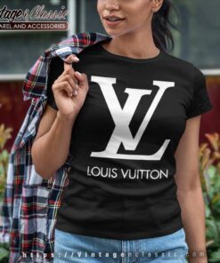 Louis Vuitton LV White Logo Shirt - Vintage & Classic Tee