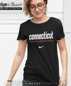 Nike Uconn Connecticut Womens Basketball T Shirt