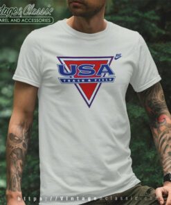 Nike Usa Track And Field Logo T Shirt