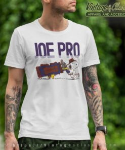 Snoopy Woodstock Joe Pro Golf T Shirt