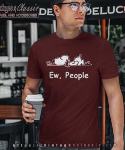 Snoopy Ew People T Shirt