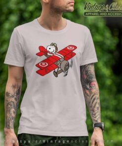 Snoopy Flying Ace Red Baron T Shirt