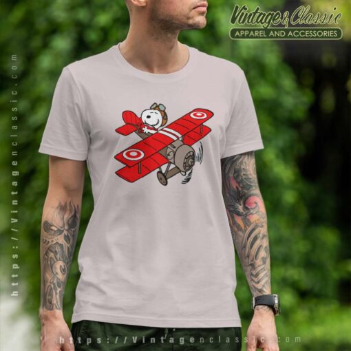Snoopy Flying Ace Red Baron Shirt
