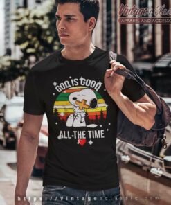 Snoopy God Is Good All The Time T Shirt
