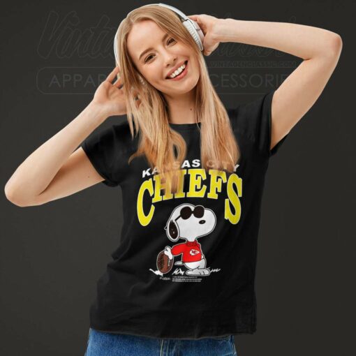 Snoopy Kansas City Chiefs Football Shirt