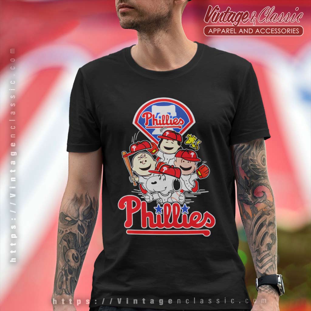 Youth Philadelphia Phillies Red Disney Game Day T-Shirt