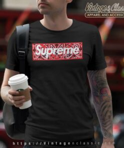 Supreme Bandana Box Logo T Shirt