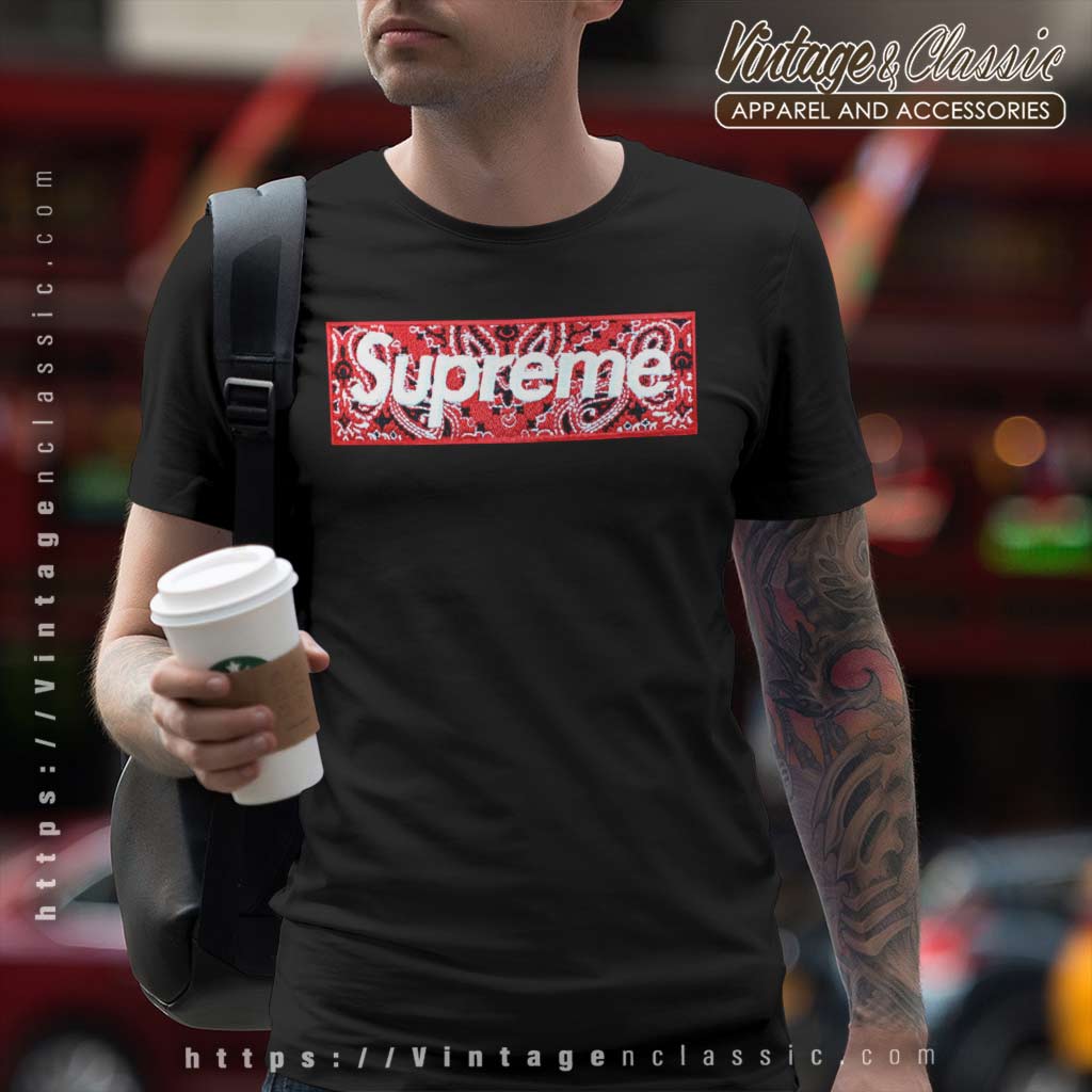 Louis Vuitton Supreme Box Logo Tee