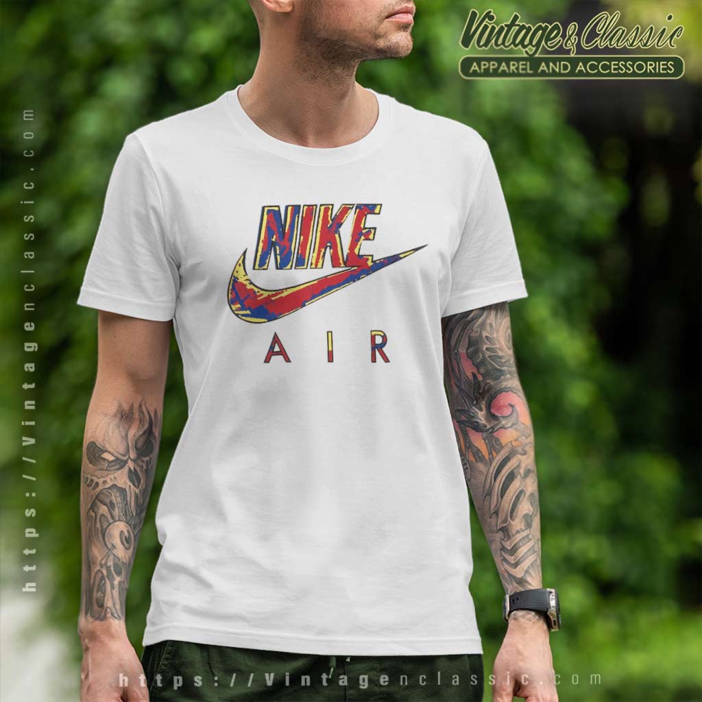 Vintage Nike Air MultiColor Shirt Brand