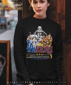 2020 Los Angeles Dodgers And Lakers All Team Sweatshirt