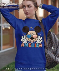 4th Of July Mickey American Freedom Sweatshirt