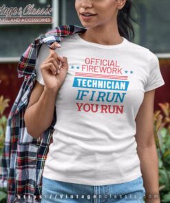 4th Of July Official Firework Women TShirt