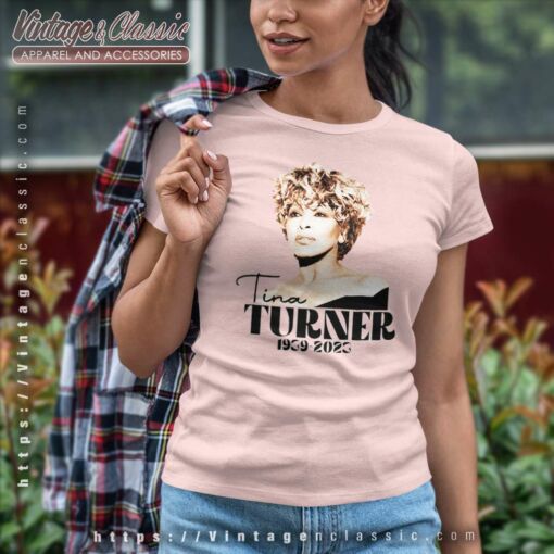 70s Icon Singer Memorable Tina Turner Shirt