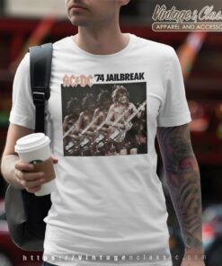 Acdc Shirt Album 74 Jailbreak Ep Artwork T Shirt