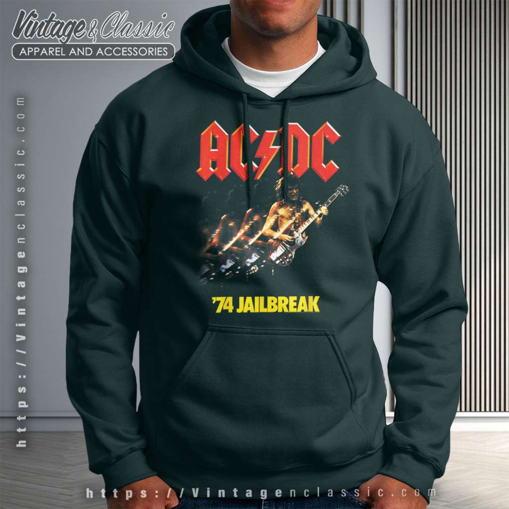 ACDC JAILBREAK '74 Destroyed Finish Original T-shirt