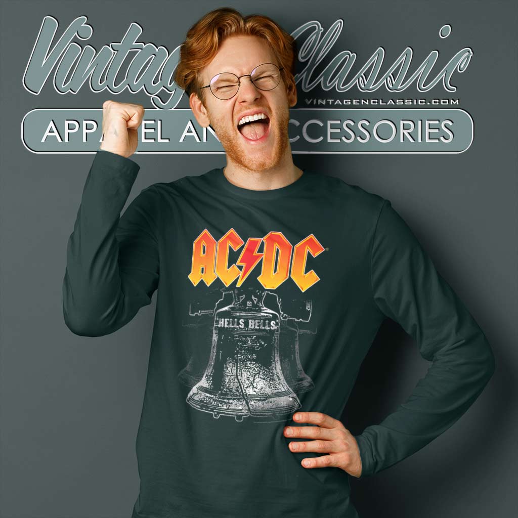 Acdc Shirt Song Hells Bells - High-Quality Printed Brand