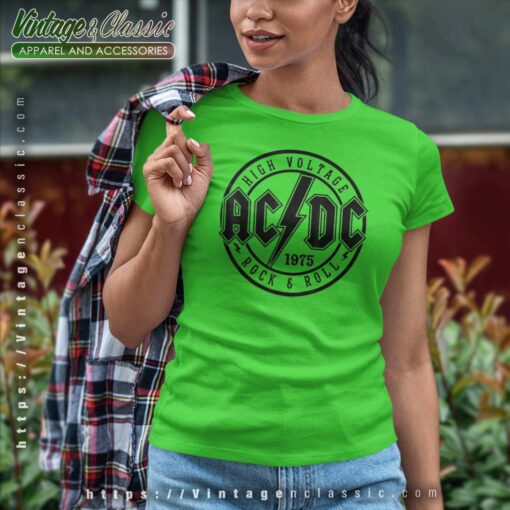 Acdc Shirt Song Rock N Roll Train