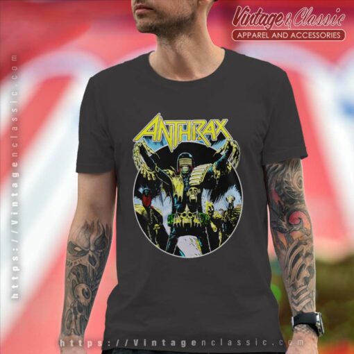 Anthrax Judge Dredd Shirt
