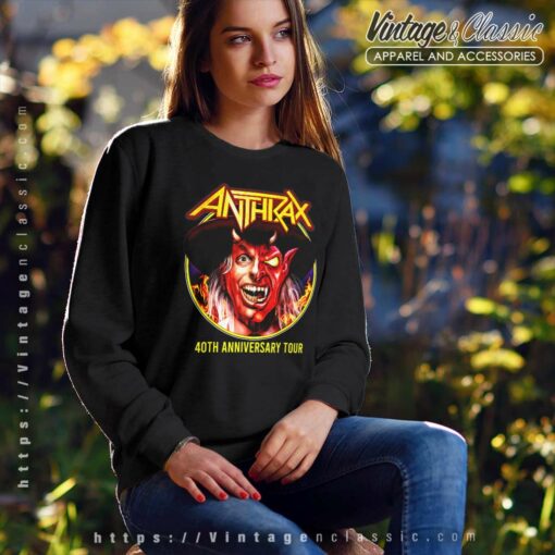 Anthrax Preacher Devil Shirt