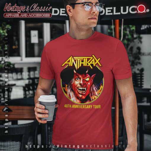 Anthrax Preacher Devil Shirt