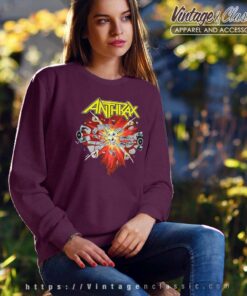 Anthrax Public Enemy 1992 Sweatshirt
