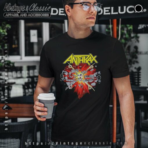 Anthrax Public Enemy 1992 Shirt